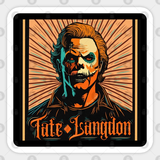 Tate Langdon Sticker by gloomynomad